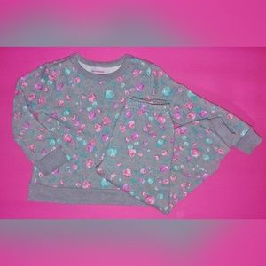 🌸 Floral sweat suit